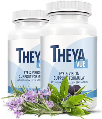 TheyaVue natural eye health supplement bottle
